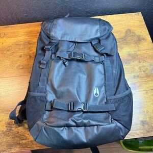 Nixon Landlock II Backpack Black Water Resistant Laptop Bag Travel‎ School (11B)